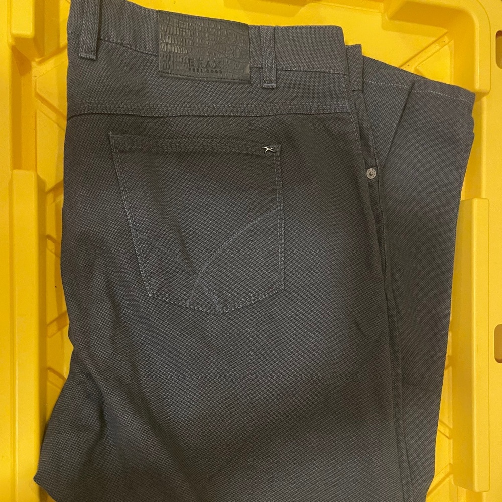 BRAX Feel Good Men's Cooper Fancy Regular Fit Pants - Size 40 x 32